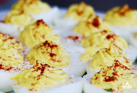 After your Easter egg activities Deviled Eggs make the perfect treat!