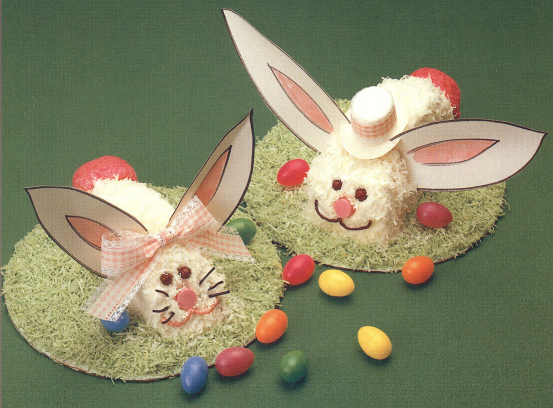 This fuzzy and adorable Easter bunny cake is simple to make and delicious to eat!
