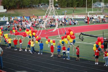 Lighting of the torch