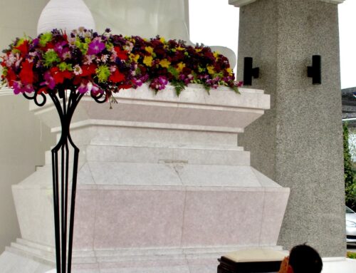 A Moment of Innocence and Reverence: A Child’s Prayer Before the Buddha