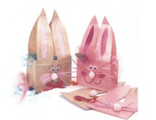 Paper Bag Bunny Basket: An Easy Easter Craft for Kids